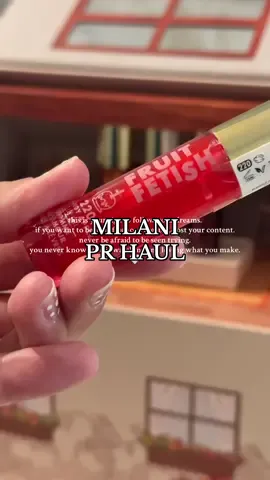 so grateful @Milani Cosmetics 🤍  #prhaul #postyourcontent #influencerlife #newmakeup 