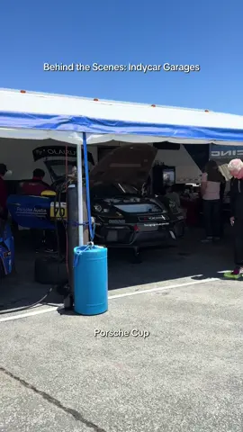 A glimpse of what it’s like to be up close and personal with the teams at @Laguna Seca @indycar  Here you see behind the scenes of the #porsche cup, radical #racing series, and #indycar … which are your favorites?  #cartok #motorsports  