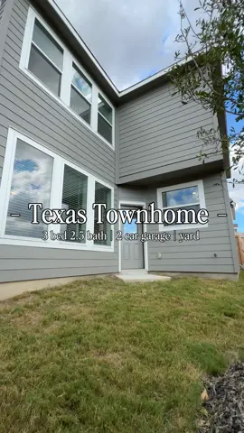 🏡 2 & 3 Bedroom Townhomes with 2 MONTHS FREE! 🎉 This brand new community is giving you the best of both worlds — townhome-style living with the space of a home. 🙌 Comment “Townhome” if you want the full details! #SanAntonioLiving #TownhomesForRent #ApartmentLocator #TexasLiving