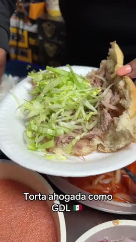 My mouth watered watching my own video 😂 #fyp #gdl #tortaahogada #Foodie 
