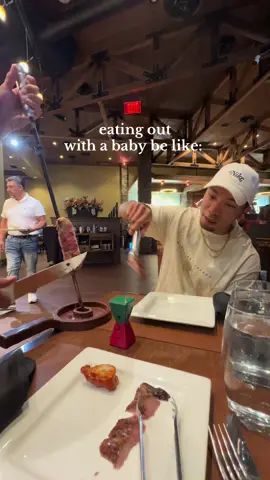 His sleep regression is REAL, little boy got fomo missing out on the food😂  @Mason Muong #babiesoftiktok #momoftiktok #momlife #datenight #parentsoftiktok 
