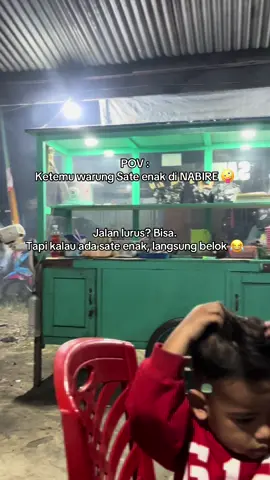 Ada info lagi warung sate enak selain disini ? 😍 #fyp #nabire #nabire_tiktok_comunity #papuatengah #papuatiktok 