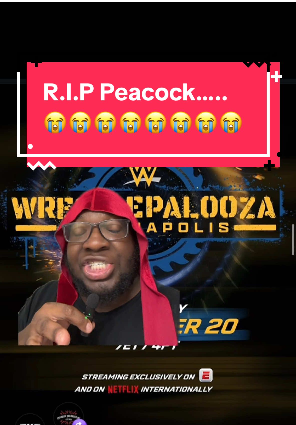 WWE Wrestlepalooza will be September 20th on ESPN… Thoughts???😭😭🤯🤯 #WWE #wrestlepalooza #peacock #espn #wweonespn 
