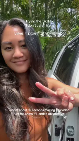 Let me know if I end up on your FYP! 🫶🏽 #idontcare #tiktoktrend #trending 