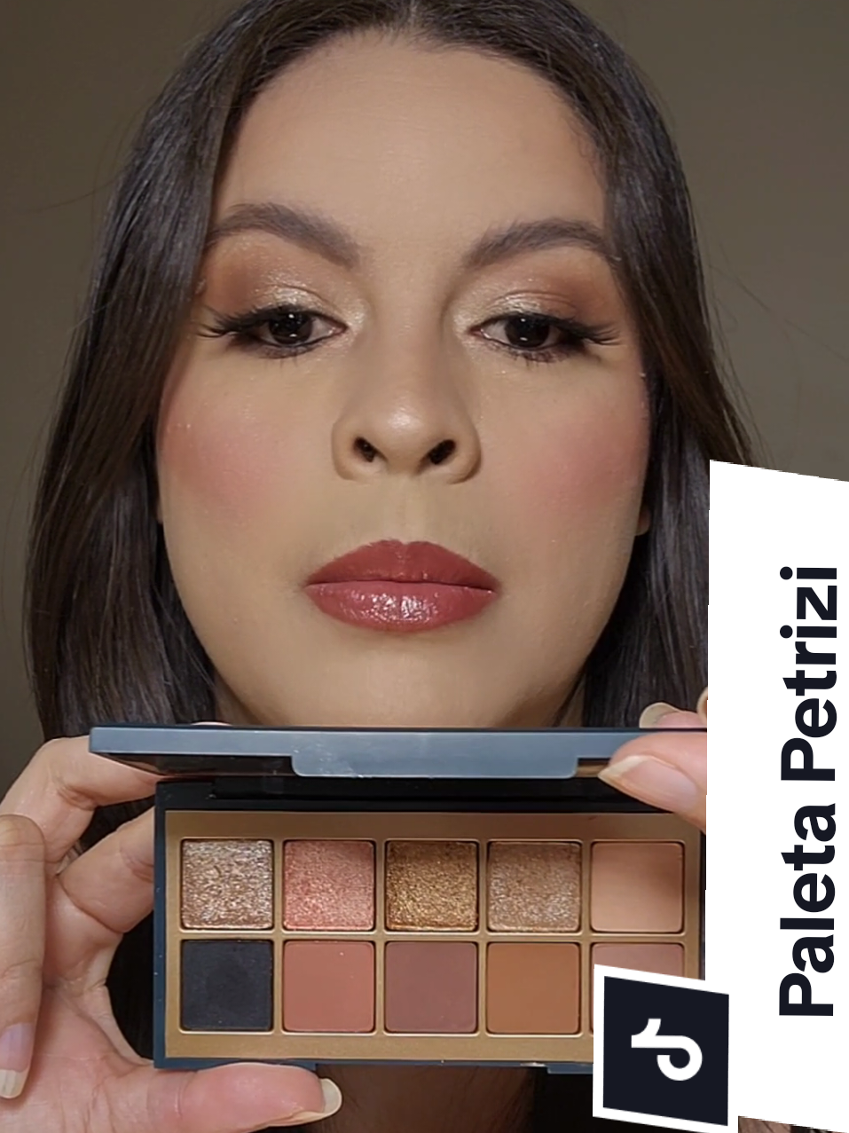 Testando a paleta da @Petrizi Makeup a Neutrals not so basic. #petrizi #maquiagem  #fyppppppppppp #maquiagemtiktok #makeuptiktok 
