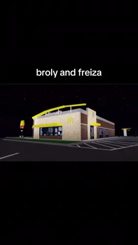 broly and freiza( FT @BrolyTime )#freiza #broly #mcdonalds #bigmac #kakarot 