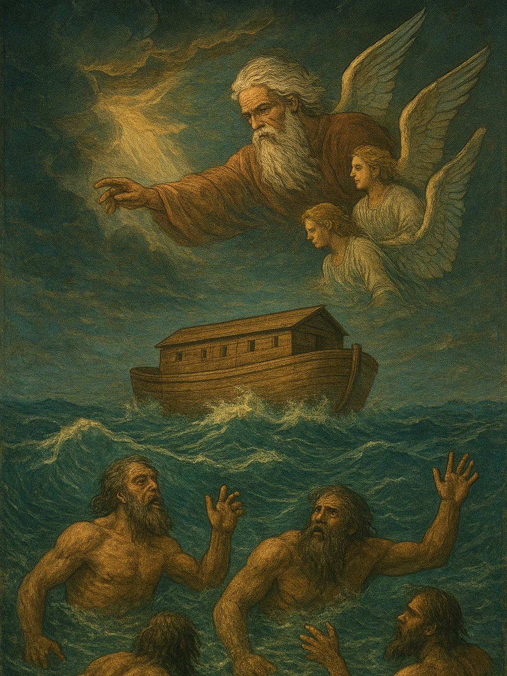 🌊 Les Géants, le Déluge et l’Arche de Noé : quand Dieu et Ses Anges interviennent #Géants #Déluge #Noé #DieuToutPuissant #Anges #Néphilim #Bible #mystère#FinDesTemps #Histoire #Révélations #animation
