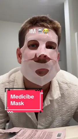 This medicube pink collagen gel face mask is sooo refreshing! 