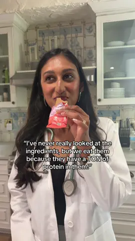 ….so a candy bar with a bunch of added protein in it? 🤨 #protein #highprotein #proteinbar 
