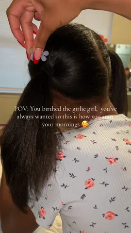We are loving hair accessories these days. 🥰🩷✨  ##momlife##morningroutine