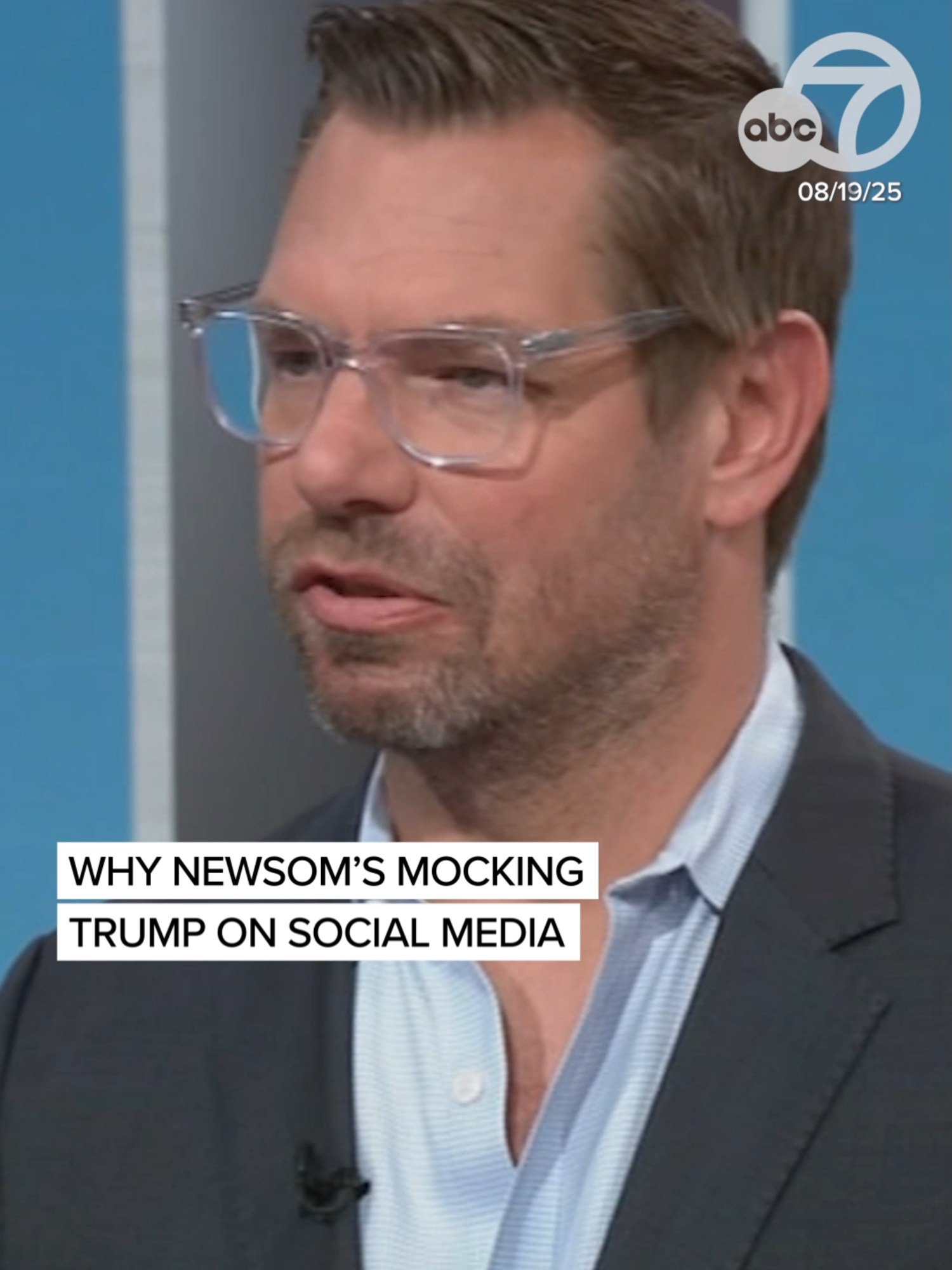 East Bay Congressman Eric Swalwell described Governor Gavin Newsom's recent social media tactic as 