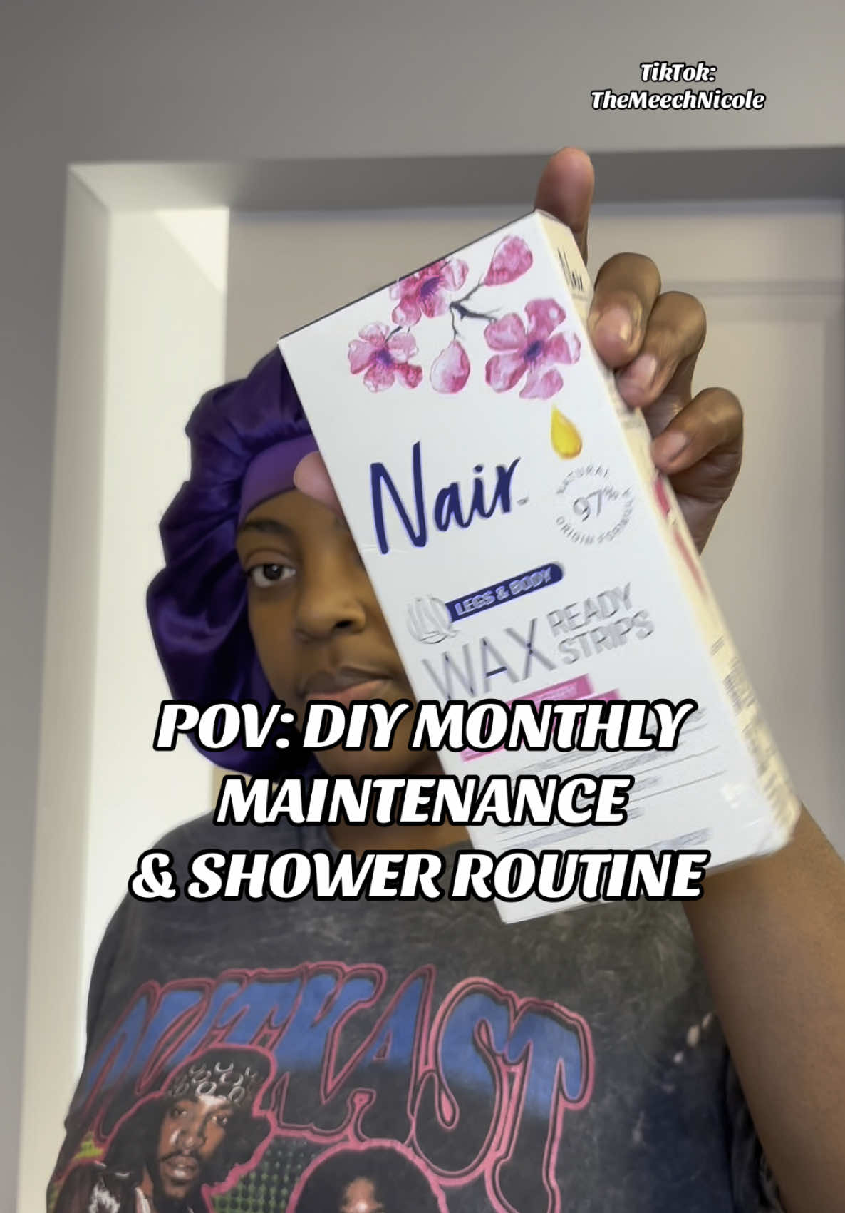 Heyyyy my girls!! Here’s another monthly maintenance including my shower routine for combating hyperpigmentation & shaving. I also tried out the @Nair wax strips for a more convenient option & I will say they are a much quicker and mess free option for waxing and I do recommend them. For my lashes, I’m wearing the Press & Go Lashes by I Envy which are my favorite line, but they released a new Mink and a Waterproof version & I decided to try them out this month. Idk why I don’t hear a lot about PH-D suppositories but I LOVE them & I’ve been using them for years as needed. They aren’t something that I use every month, but if you’re looking for a great option to keep home girl balanced, after monthly cycles, intercourse or whatever, I absolutely stand by them. Let me know if you’ve tried them. My wig and brow tint are from @Temu & all other products are linked in my amazon storefront! I love yall & we will chat soon! #fyp #showerroutine #amazonfinds #temufinds #DIY #dove