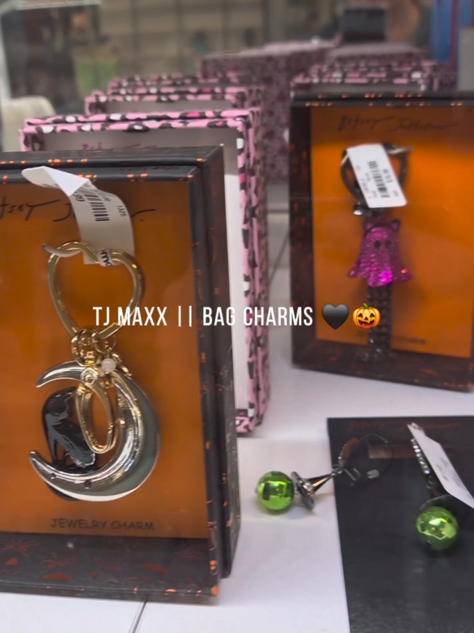 TJ Maxx always has the cutest bag charms!!! @TJ Maxx #bagcharm #tjmaxx 