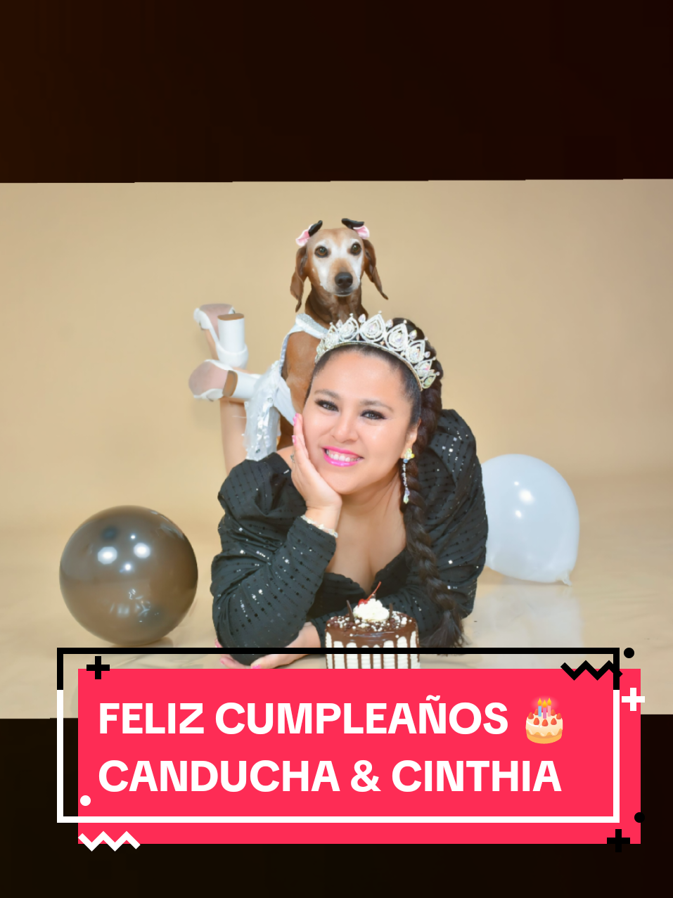 Hermoso día 🫶 de sesión de fotos. GRACIAS A FOTO MARQUEZ.  junto a mi perrita Canducha una salchicha de 14 añitos 🫶🤗💐📸😍☺️ #Tarija #Fotos #Cumpleaños