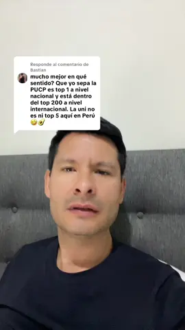 Respuesta a @Bastian 