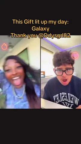 One of the best Gifts in my LIVE. Thank you, Ddysgrl82! For your support to my content.@Ddysgrl82 #tiktoklive #livehighlights #livegift #galaxy 