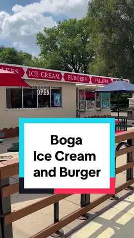 Boga Ice Cream and Burger located in St Paul, MN is a drive-in style restaurant that serves burgers, gyros, falafel, fries, cheese curds, milkshakes, sundaes, soft serve ice cream cones and homemade baklava. #travel #Summer #icecream #minnesota @FlipFlopsChels 🩴 @slomar400 