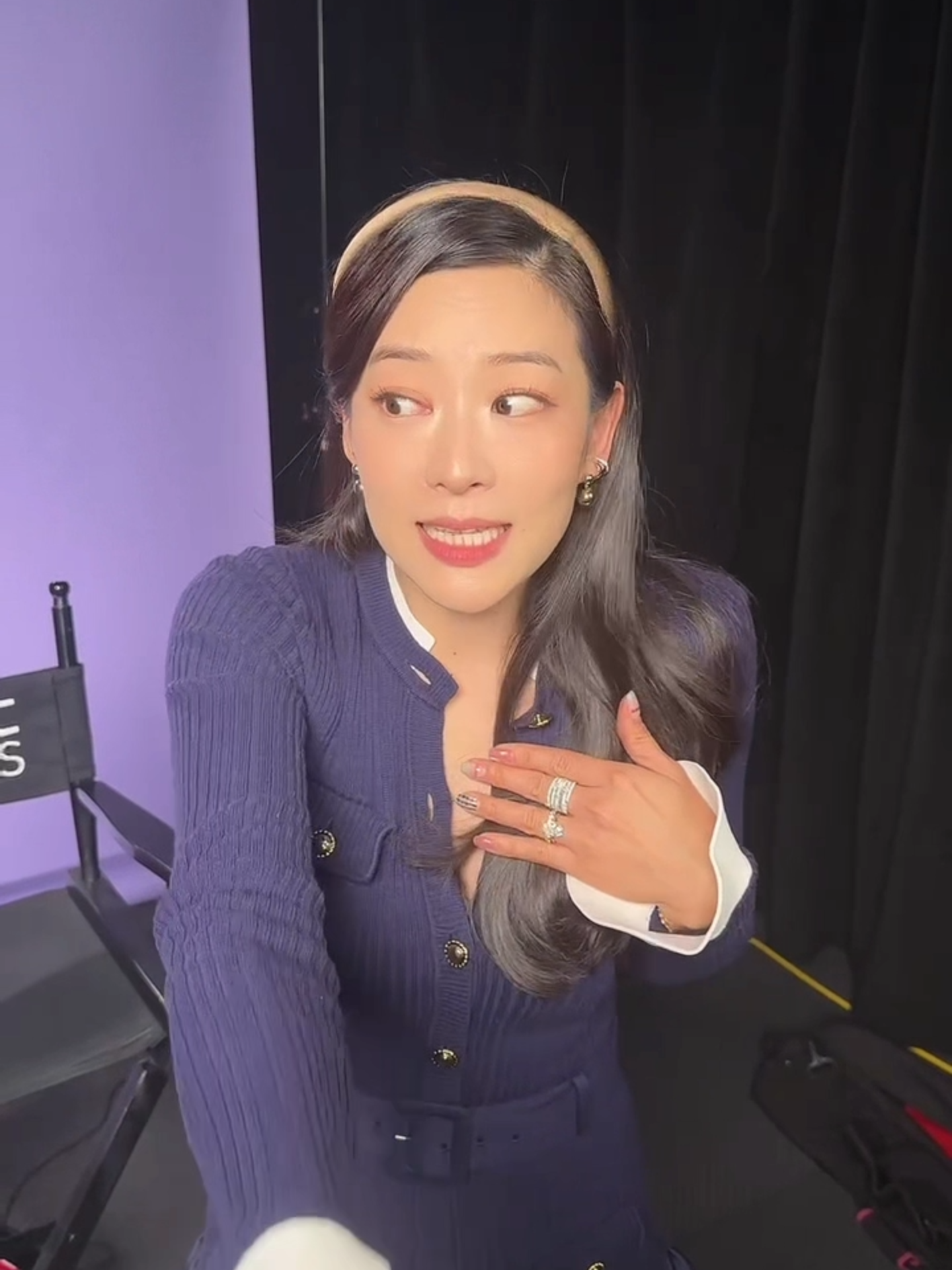 Arden Cho and Ejae from #kpopDemonHunters reunite.