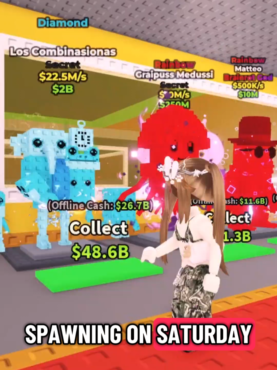 ⏰️NEW LEAK FOR ADMIN WAR ONNSAT 23RD AUG🚨 #fyp #stealabrainrot #roblox 