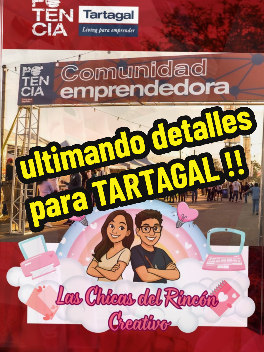 ultimando detalles para potencia tartagal !!!! #destinopotenciatartagal #tartagal #potencia #ferias #emprendedores 