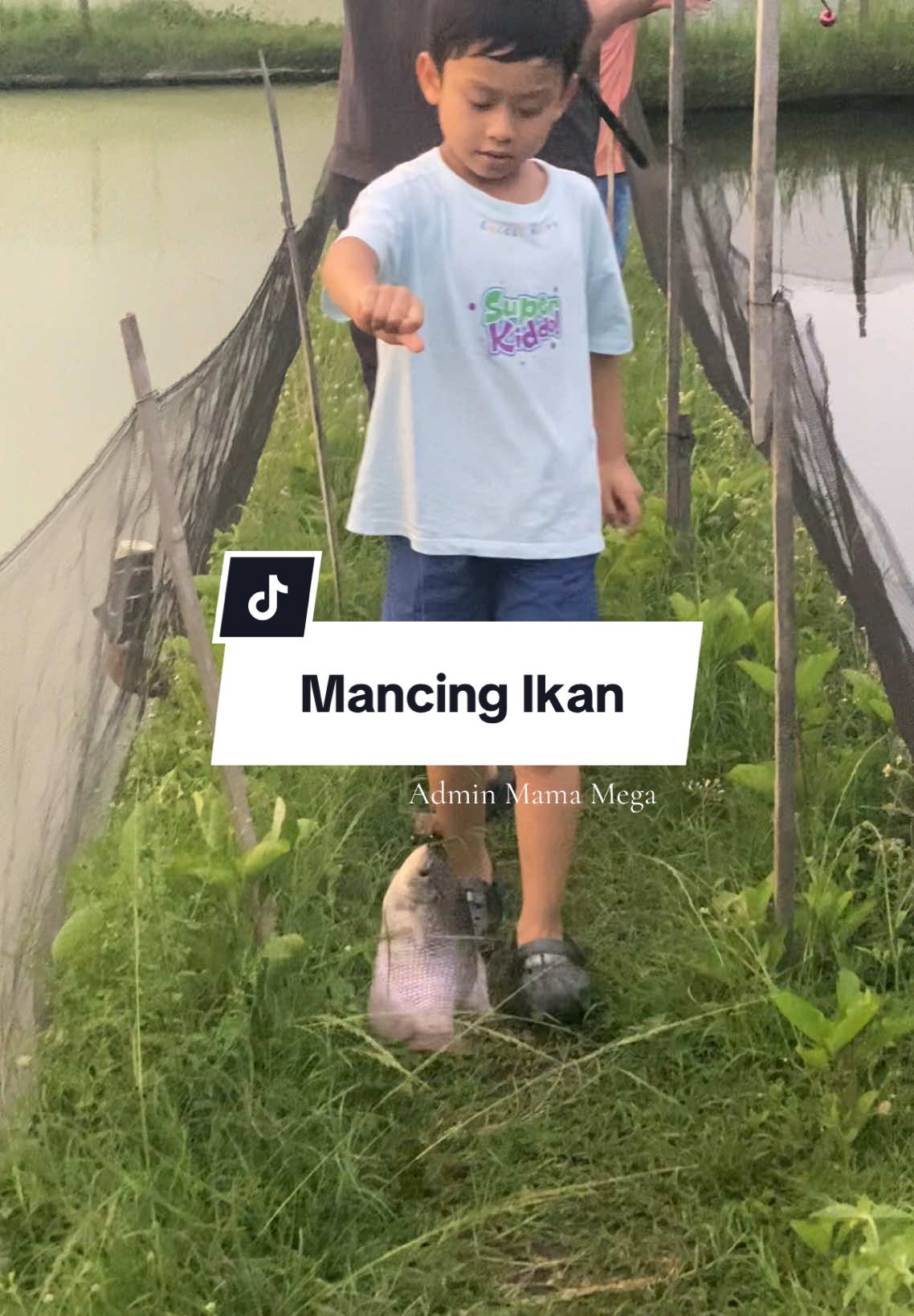 Pinter banget mas nat dapat 4 ikan gurame @MEGAKENICHIRO_OFFICIAL 