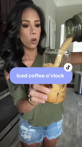 AFTERNOON ICED COFFEE Brown sugar shaken espresso. #fyp #foryou #doberman #icedcoffee #brownsugarshakenespresso #fyppppppppppppppppppppppp #dog 
