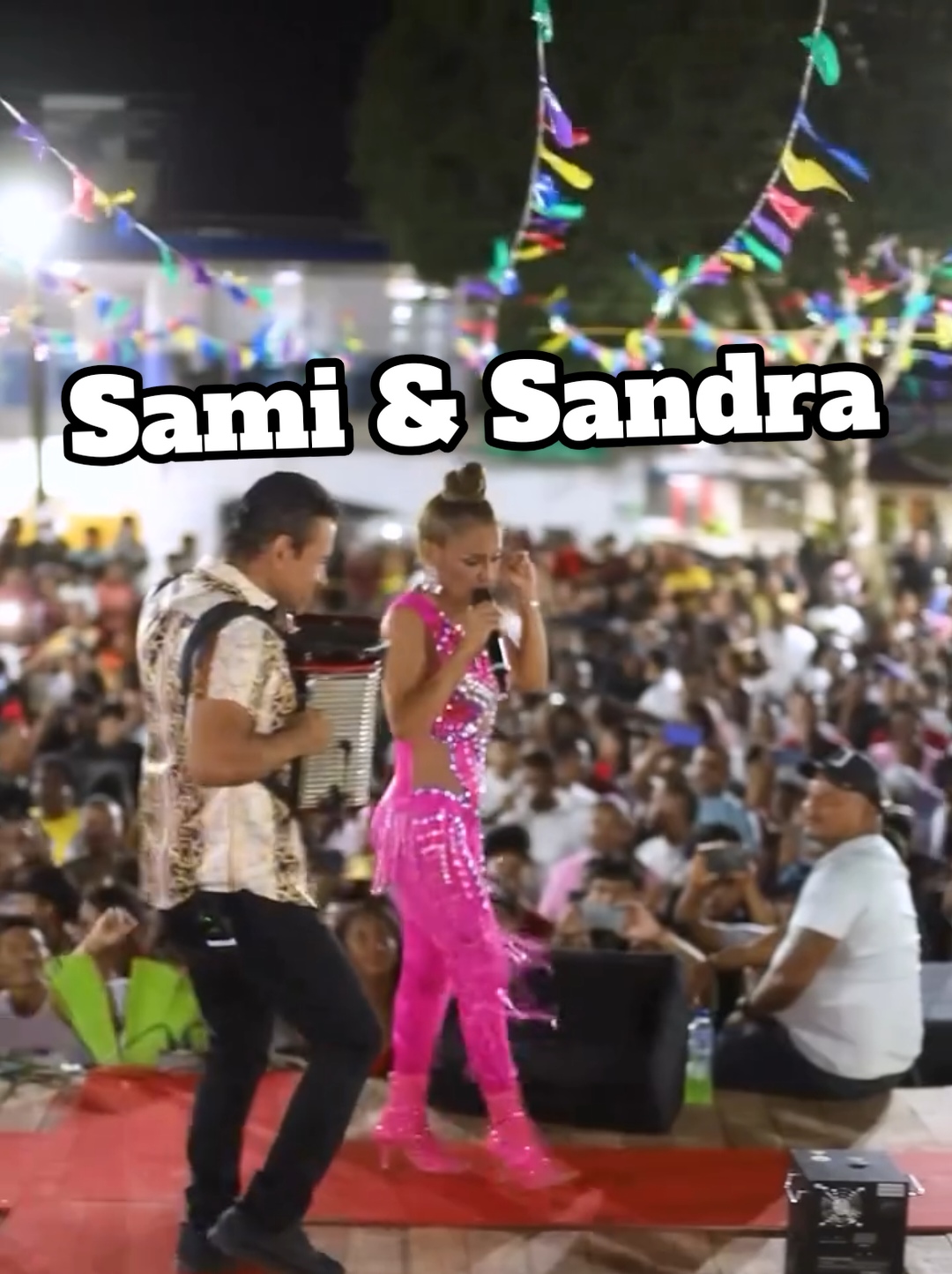 Sami y Sandra en jurado  #tipica #panama #samisandra #concierto 