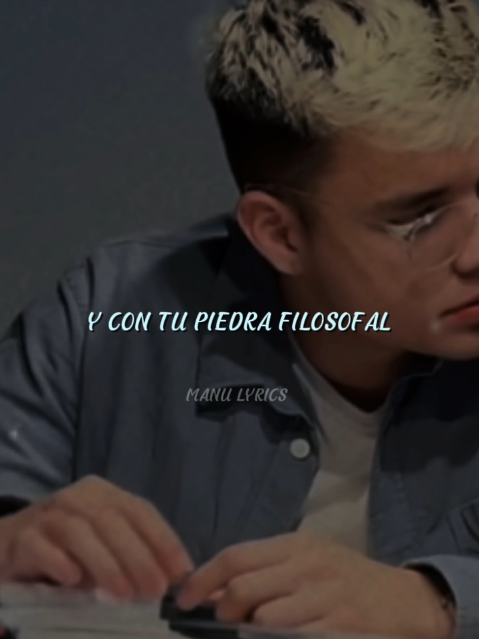 Ojos de amor | Que tema tan más obsesionante 💙 #fyp #edit #videolyrics #manuellizarazo #musica 