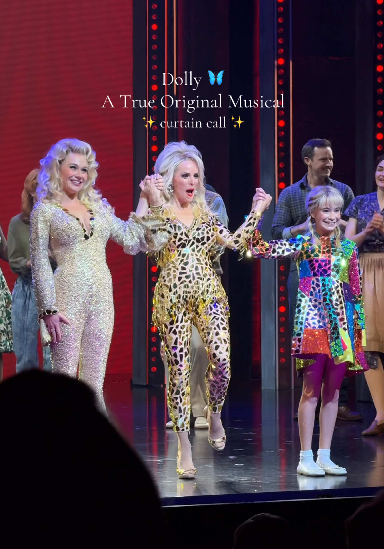 curtain call 08.19.25 🌟 #dolly #dollymusical 