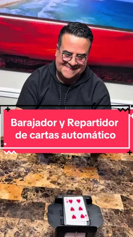 Excelente Barajador y repartidor de cartas 2 en 1 hasta 6 personas en juego super versátil y fácil de manejar funciona con recarga vía puerto USB muy recomendado, así que pídelo y empieza a jugar aquí lo tienes disponible en el carrito naranja a un súper precio y con el envío gratis  #BacktoSchool #TikTokFinds #OfertasTikTok #RegaloPerfecto #tiktokshop 