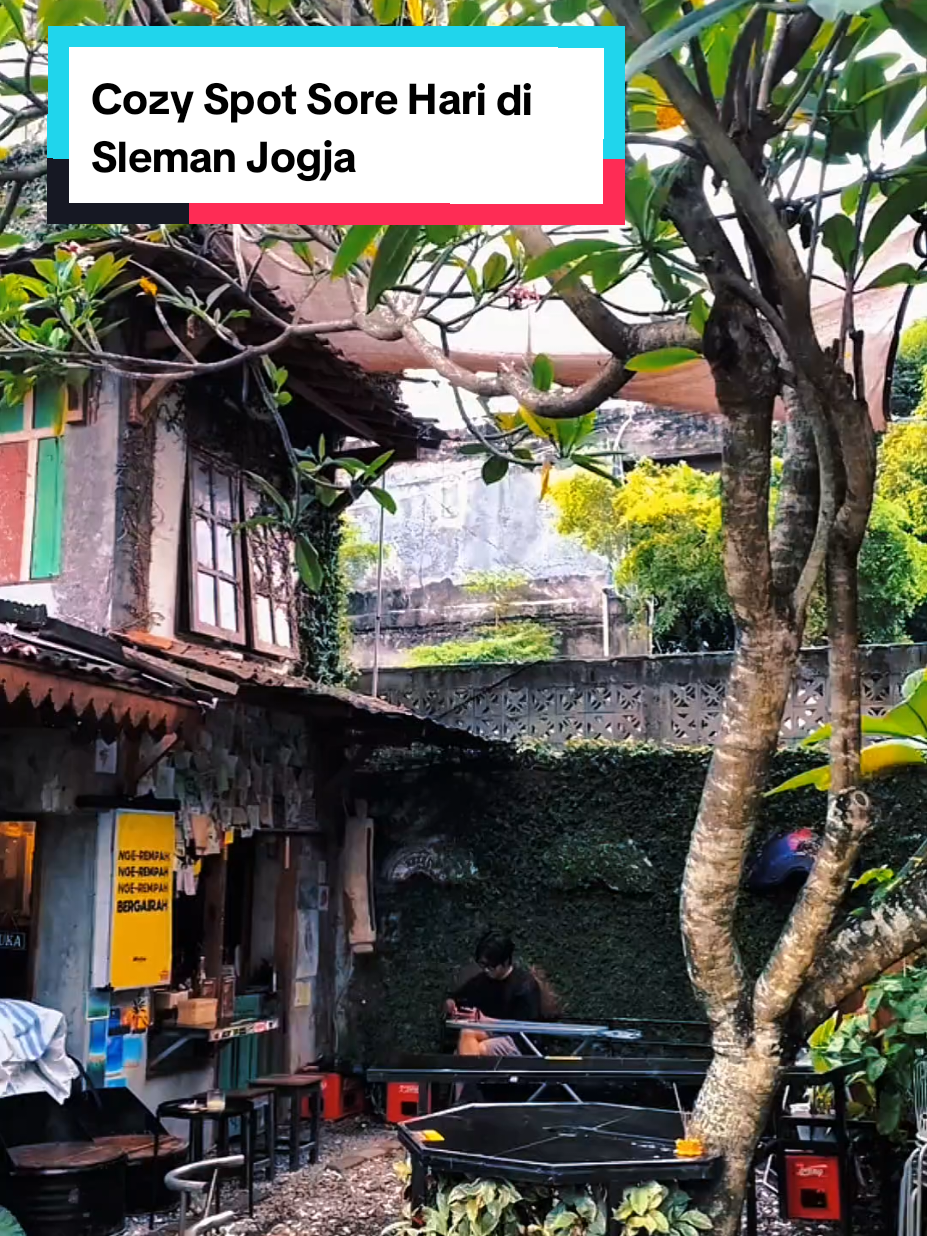 Wiratea Spices Bar, Cafe ala Ghibli di Jogja. #kulineranjogja #cafejogja #wisatajogja #fyp #viral 