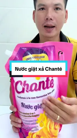 Nước giặt xả Chanté #muataitiktok #muataitiktok #nuocgiatxa #nuoclausanchanté 