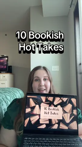 My Top 10 Bookish Hot Takes! #BookTok #bookishhottakes #booktokfyp #booktoker #bookish 