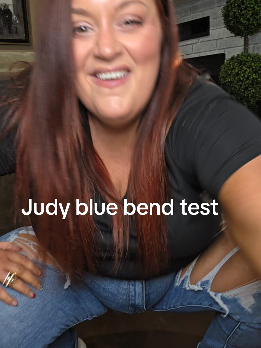 Replying to @sophiatheglow23 Judy blue has incredible stretch! up to size 24W. I suggest sizing down 1 full size from your standard size. #judybluedenim #tiktokshopcreatorpicks #distressedjeans #plussizejeans #tiktokshoplabordaysale 