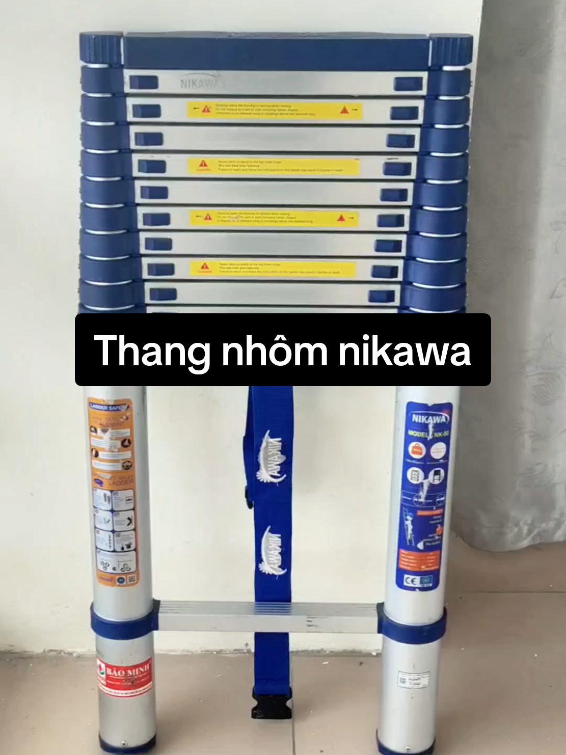 Thang nhôm nikawa, bền đẹp, chắc chắn không ọp ẹp, hàng chính hãng#giadung #muataitiktokshop  #thangrutdon #thangnikawa #tongkho681 @tongkho681✅ @tongkho681✅ @tongkho681✅ 