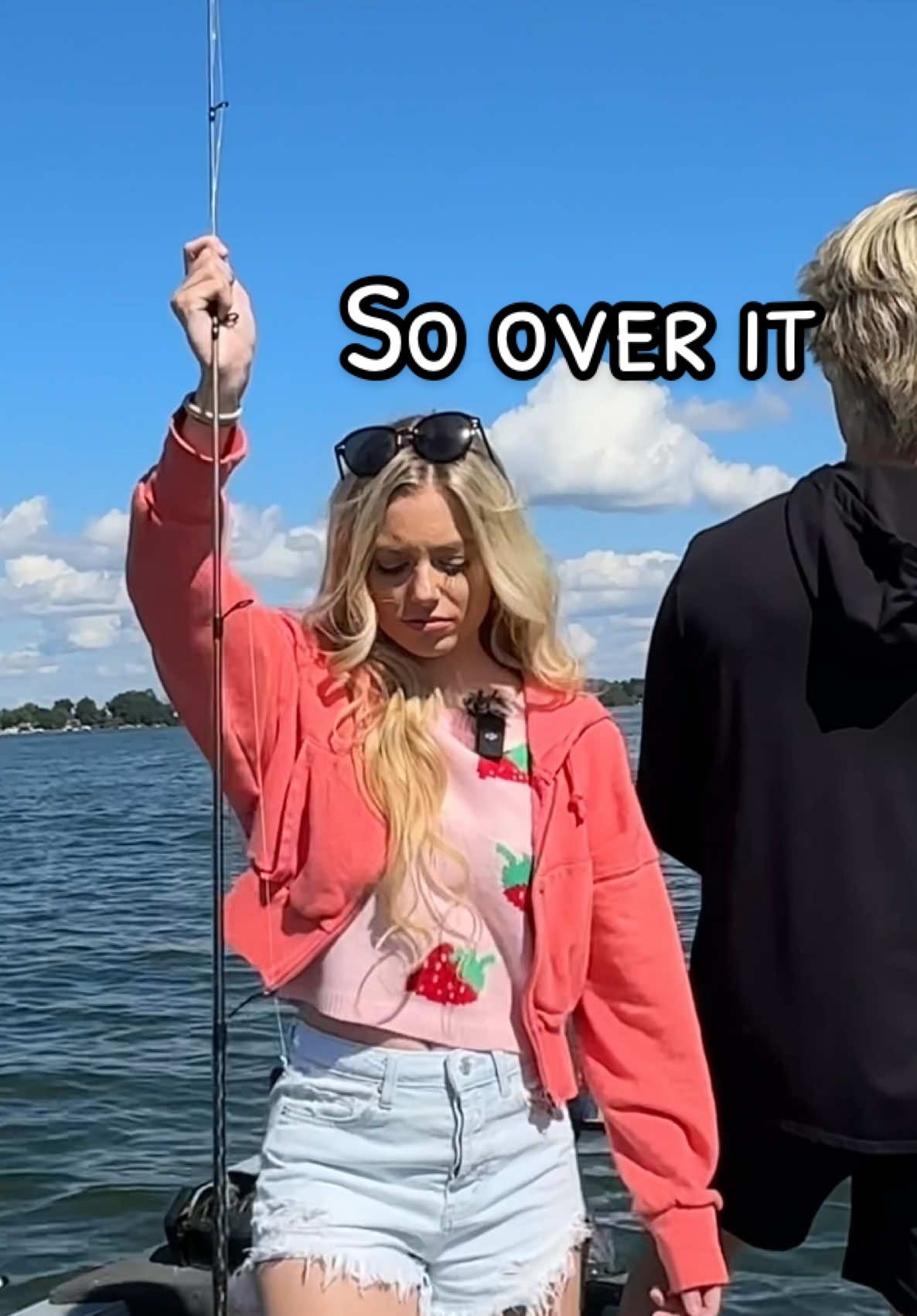 Do you think she likes coming with me fishing? 😭🤣