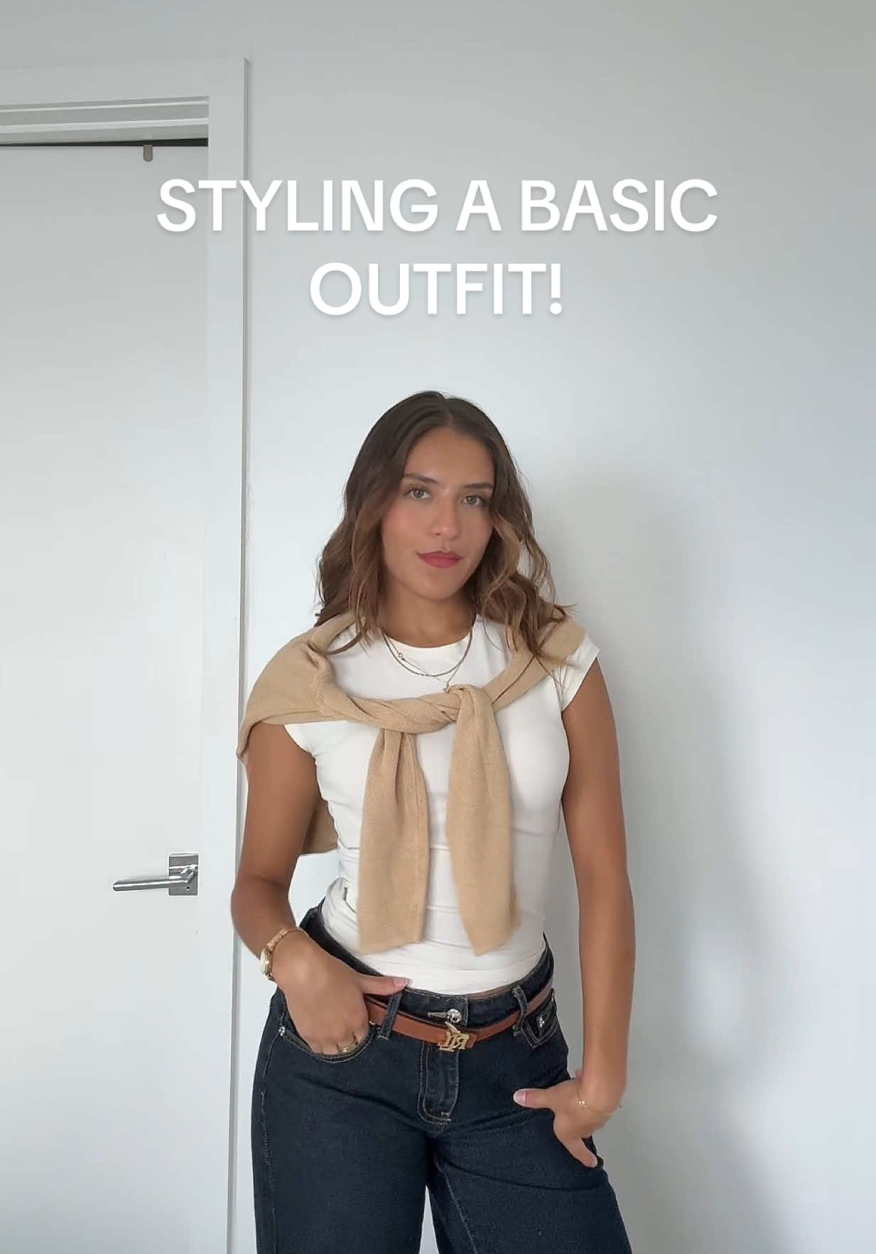 Elevating a basic outfit!  @Edikted @Ralph Lauren @Mango @Fenty Beauty @Huda Beauty @JW PEI @Amazon Fashion  #basicoutfit #basicoutfitideas #styletips #outfitstyling #fashioncontentcreator 