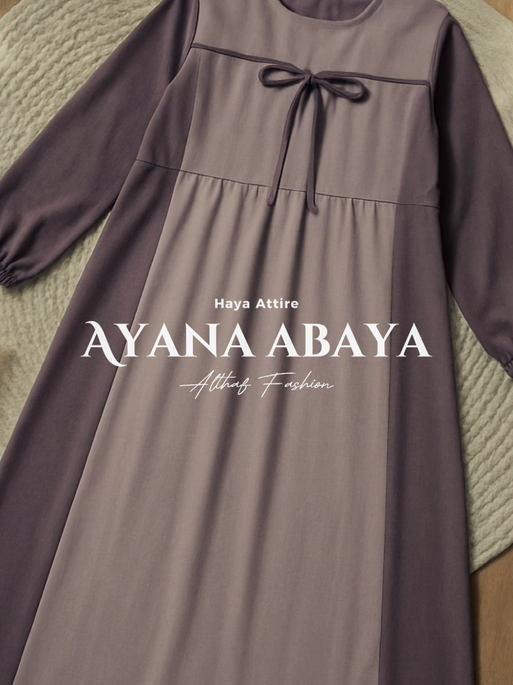 Cek abaya nya di [@Haya Attire] Bismillahirrahmanirrahim #allah #fyp #abayastyle #abayamurah #abayaviral 