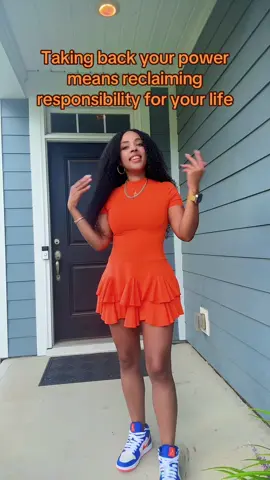 Taking back your power means reclaiming responsibility for your life #clt #summer2025 #orange #charlotte 