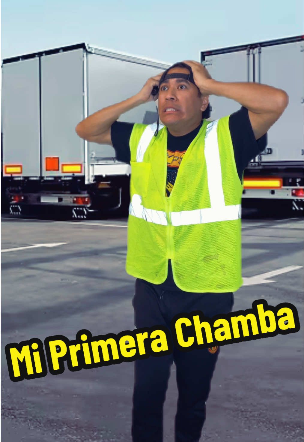 MI PRIMERA CHAMBA 😁😁 #humor #comedia #asipasacuandosucede 