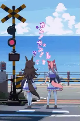 artist: @kakucoshi #umamusume #umamusumeprettyderby #riceshower #haruurara #fyp 