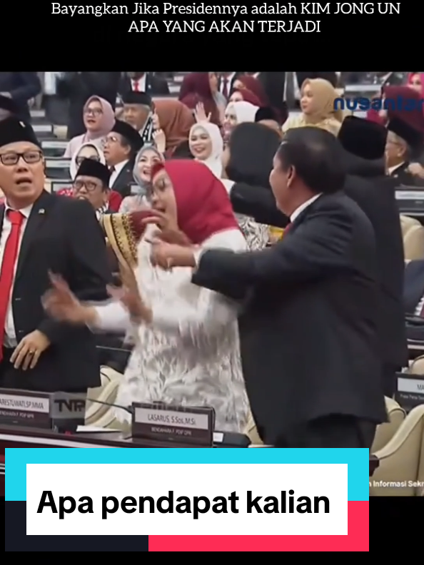 Apa pendapat kalian jika presidennya Kim Jong UN #viral #viralvideo #viraltiktok #dprri #fyp 
