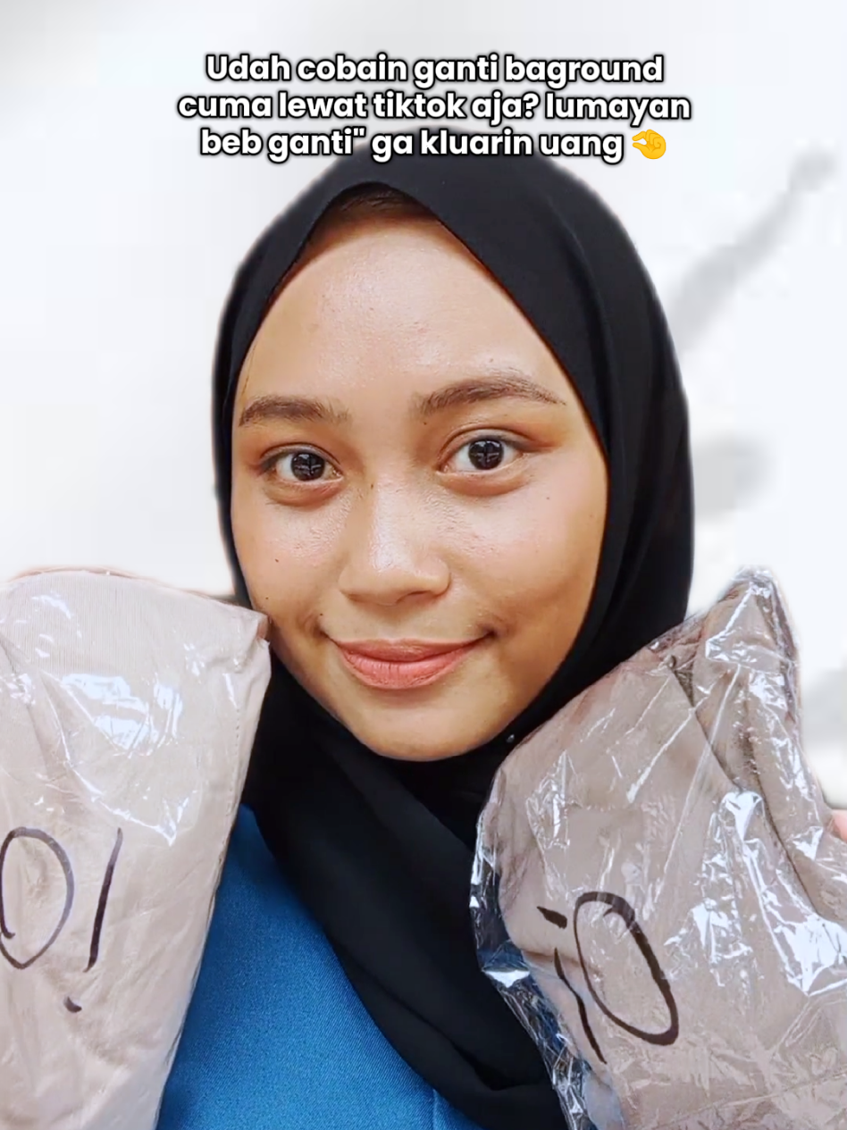 Day 1 coba ganti baground online 🙈🤏 