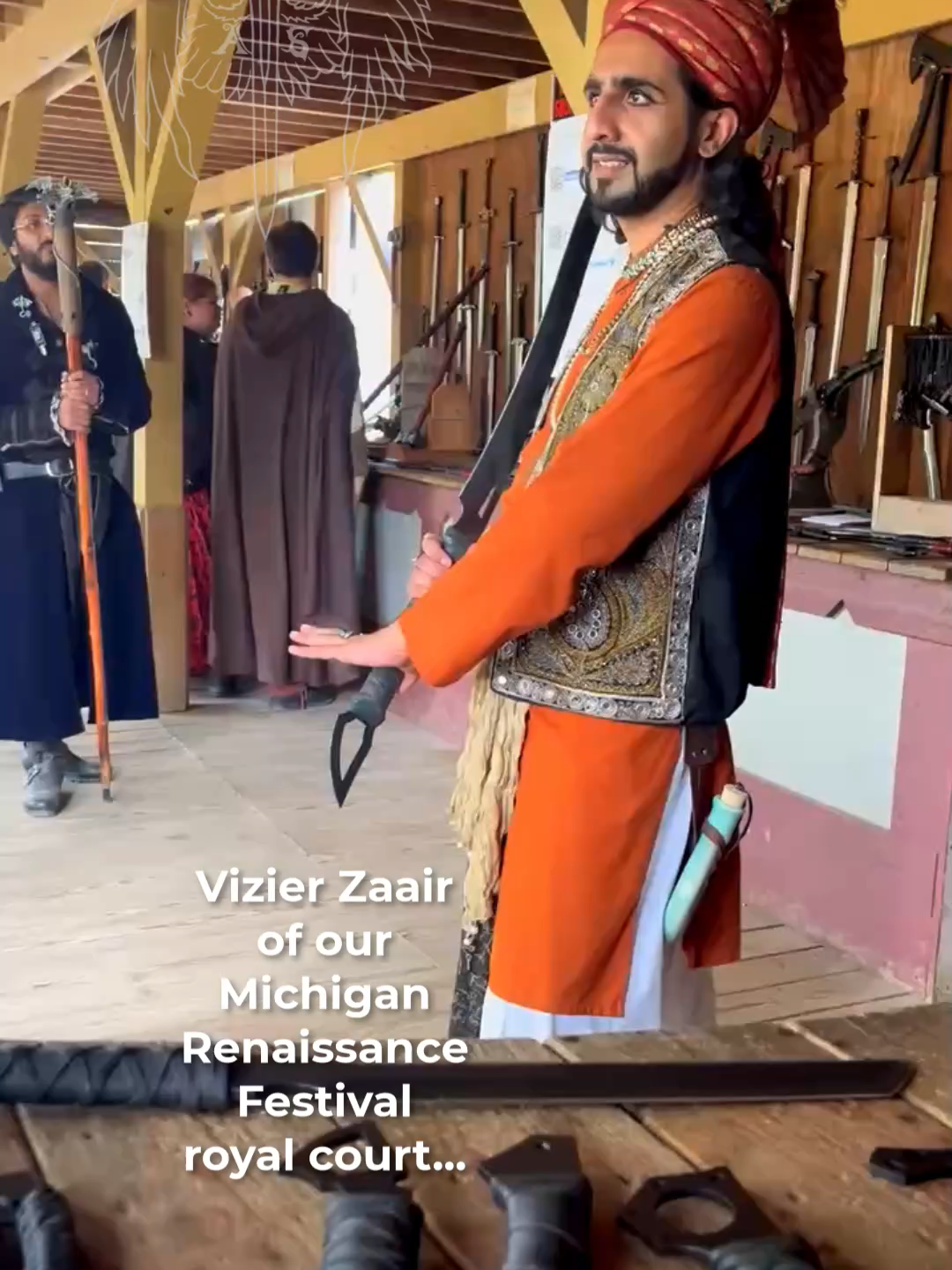 Vizier Zaair is the advisor to King Fanden and affectionately referred to as 