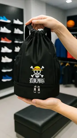 Tas Ransel Serut,Bawa semangat olahragamu kemanapun ringan, tahan banting dan stylish dengan logo One Piece favoritmu! Tas Ransel Serut #tasranselserut #tasranselserutmultifungsi #tasransel #taspria #taswanita 