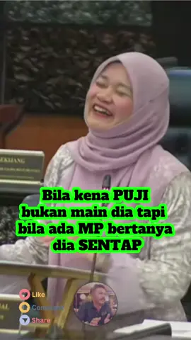 Bila kena puji bukan main 