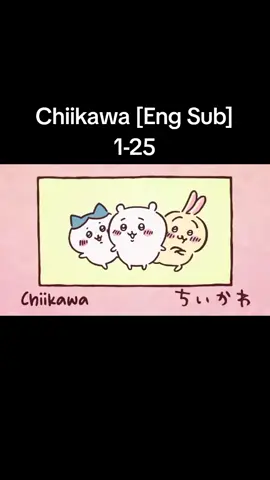 CHIIKAWA ENG SUB . . . . #chiikawa #chiikawaanime #cuties #chiikawaandfriends #chiikawa #usagi #hachiware #momonga #cutemonsters 