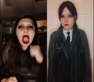 #duet with @abbie_loves_tiktok21#wednesdaynetflix#bestie#acting#wednesdayandmorticia 
