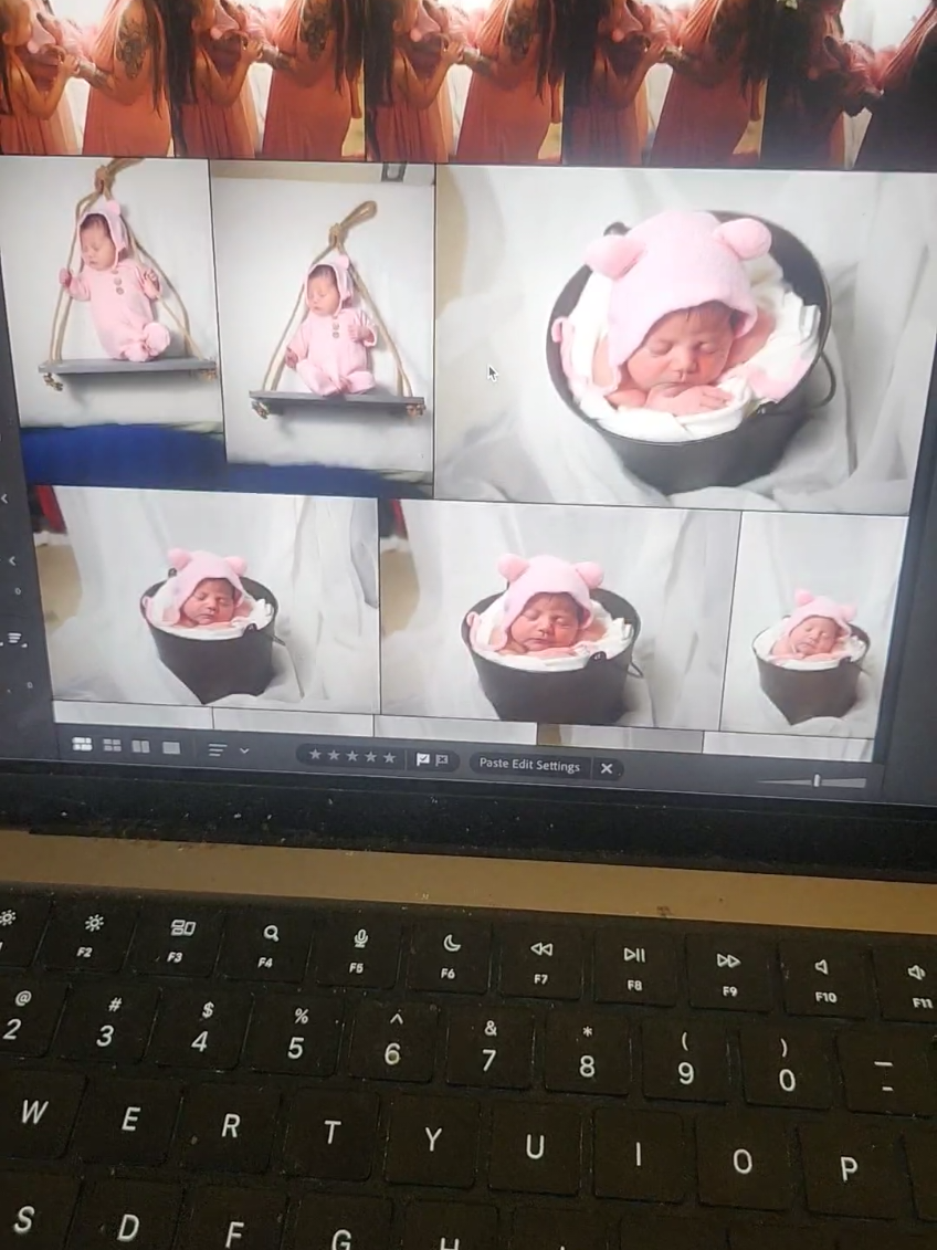 Newborn session #grwm #newborn #photo 