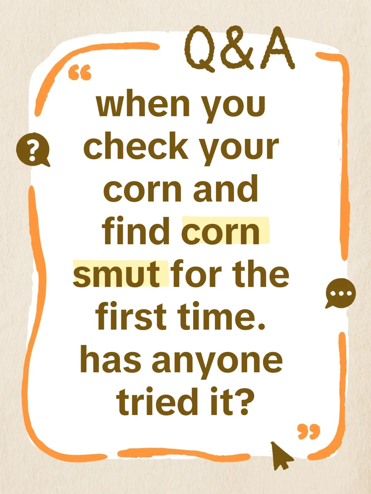best dish ideas? #corn #gardening #cornsmut #corntruffle #harvest 